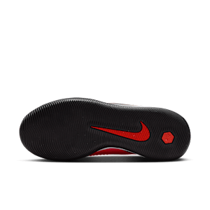 Chaussure de foot en salle Nike Jr. Phantom 6 Low Academy pour ado - Rouge, vue 2
