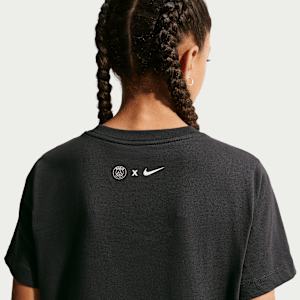 T-shirt Nike Football Paris Saint-Germain Premium pour pré-ado - Noir, vue 2