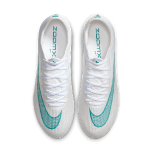Chaussure de foot basse à crampons pour terrain gras Nike Mercurial Superfly 11 Elite - Blanc, vue 4