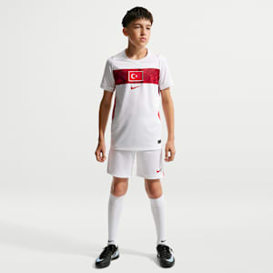 Haut de foot Replica Nike Dri-FIT Turquie 2026 Stadium Extérieur pour homme - Blanc, vue 4