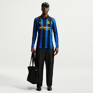 Maillot de foot à manches longues Replica Nike Dri-FIT Inter Milan 2026/27 Stadium Domicile pour homme - Bleu, vue 4
