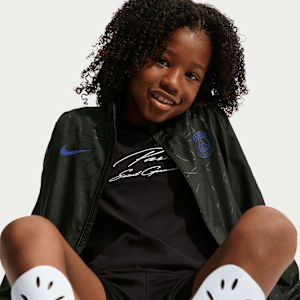 Veste déperlante Nike Football Paris Saint-Germain Academy AWF Domicile pour pré-ado - Noir, vue 3