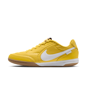 Chaussure de foot en salle coupe basse Nike Tiempo Streetgato "Joga Bonito" - Jaune, vue 1
