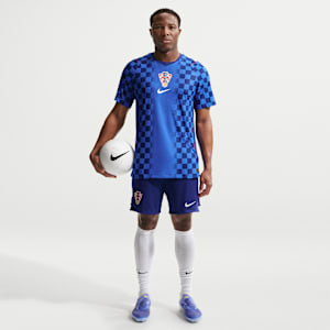 Haut de foot Authentic Nike Aero-FIT Croatie 2026 Match Extérieur pour homme - Bleu, vue 4