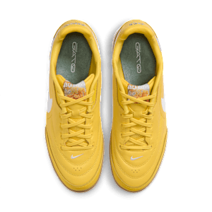 Chaussure de foot en salle coupe basse Nike Tiempo Streetgato "Joga Bonito" - Jaune, vue 4