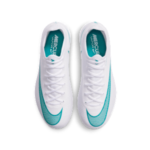 Chaussure de foot basse à crampons pour terrain ferme Nike Jr. Mercurial Vapor 17 Pro pour ado - Blanc, vue 4