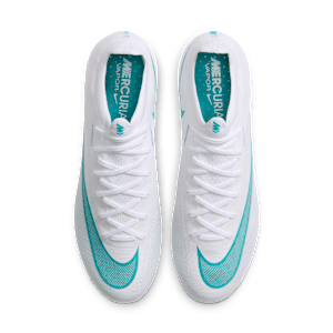 Chaussure de foot basse à crampons pour terrain sec Nike Mercurial Vapor 17 Elite - Blanc, vue 4