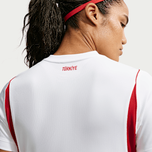 Haut de foot Replica Nike Dri-FIT Turquie 2026 Stadium Extérieur pour homme - Blanc, vue 2