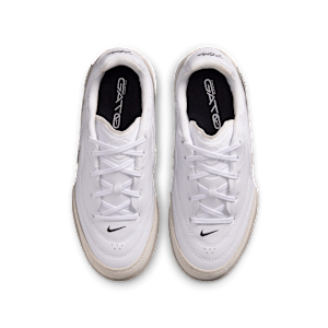Chaussures de foot en salle basses Nike Jr. Tiempo Streetgato pour enfant/ado - Blanc, vue 4