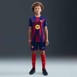 Maillot de foot Replica Nike Dri-FIT FC Barcelona 2025/26 Stadium Domicile pour ado - Bleu, vue 4