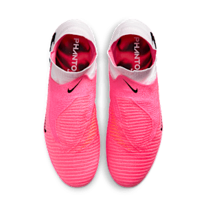 Crampons de foot pour terrain sec Nike Phantom 6 High Elite - Rose, vue 4