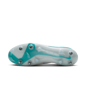 Crampons de foot pour terrain gras Nike Phantom 6 Low Elite - Blanc, vue 2