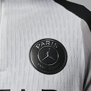 Haut d'entraînement de foot en maille Jordan Dri-FIT ADV Paris Saint-Germain Strike Elite Night Edition pour homme - Blanc, vue 4