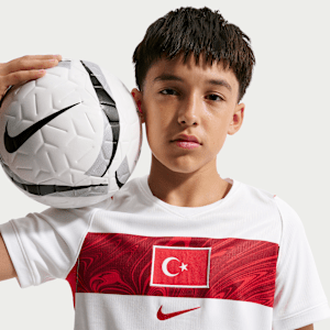 Haut de foot Replica Nike Dri-FIT Turquie 2026 Stadium Extérieur pour homme - Blanc, vue 3