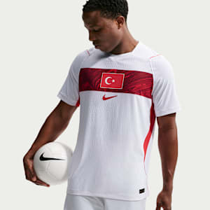 Haut de foot Authentic Nike Aero-FIT Turquie 2026 Match Extérieur pour homme - Blanc