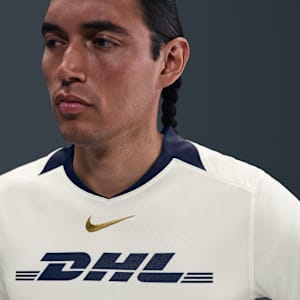 Maillot de foot Replica Nike Dri-FIT Pumas UNAM 2025/26 Stadium Domicile pour homme - Blanc, vue 3