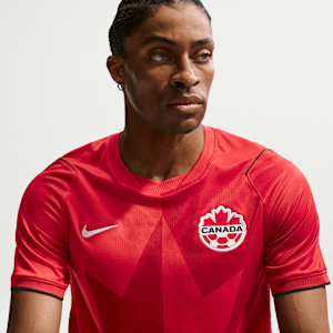 Maillot de foot Replica Nike Dri-FIT Canada 2026 Stadium Domicile pour homme - Rouge, vue 3