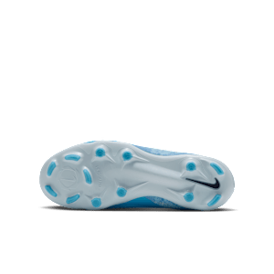 Crampons de foot multi-surfaces Nike Jr. Phantom 6 Low Academy « Erling Haaland » pour ado - Bleu, vue 2