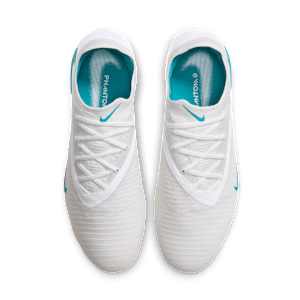 Crampons de foot Nike Phantom 6 Low Elite pour terrain sec - Blanc, vue 4