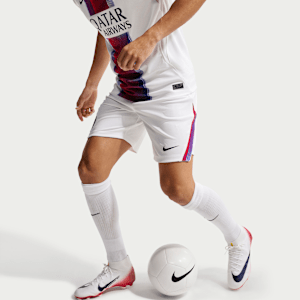 Short de foot Replica Nike Dri-FIT Paris Saint-Germain 2026/27 Stadium Extérieur pour homme - Blanc, vue 4