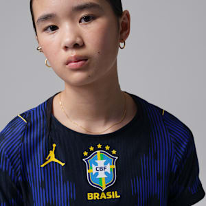Maillot Extérieur Authentique enfant Brésil Coupe du Monde 2026, vue 4