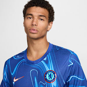 Maillot de foot replica Nike Dri-FIT Chelsea FC 2024/25 Stadium Domicile pour homme - Bleu, vue 3