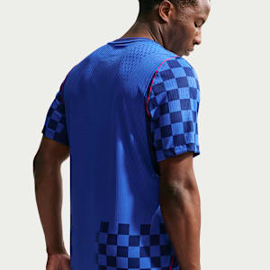 Haut de foot Authentic Nike Aero-FIT Croatie 2026 Match Extérieur pour homme - Bleu, vue 2