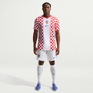 Haut de foot Authentic Nike Aero-FIT Croatie 2026 Match Domicile pour homme - Blanc, vue 4