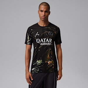 Maillot de foot Authentic Jordan Dri-FIT ADV Paris Saint-Germain 2026 Match Night Edition pour homme - Noir