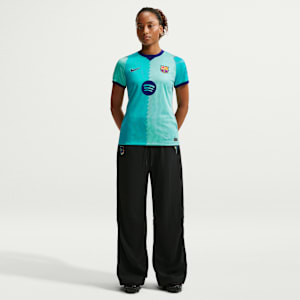3e maillot de foot Replica Nike Dri-FIT FC Barcelona 2026/27 Stadium pour femme - Vert, vue 4