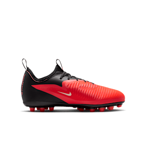 Chaussure de foot à crampons pour terrain synthétique Nike Jr. Phantom 6 Low Academy pour ado - Rouge, vue 3