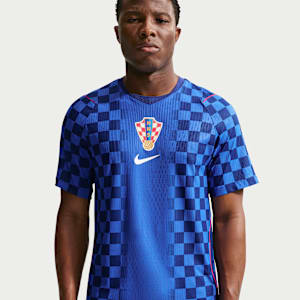 Haut de foot Authentic Nike Aero-FIT Croatie 2026 Match Extérieur pour homme - Bleu, vue 1