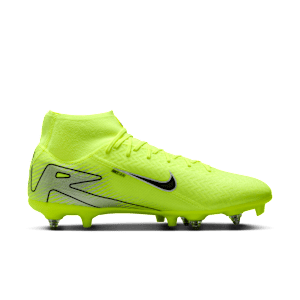 Chaussure de foot montante à crampons SG-Pro Nike Mercurial Superfly 10 Academy - Jaune, vue 3