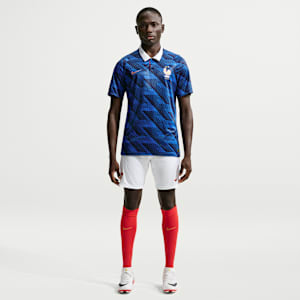 Short de foot Replica Nike Dri-FIT FFF 2026 Stadium Domicile pour homme - Blanc, vue 1