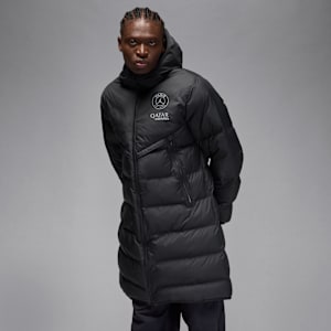 Veste de foot à capuche Jordan Storm-FIT Paris Saint-Germain Strike Windrunner PrimaLoft® 4e tenue pour homme - Noir, vue 1