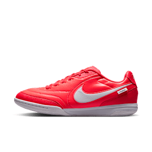 Chaussure de foot en salle coupe basse Nike Tiempo Streetgato - Rouge, vue 1