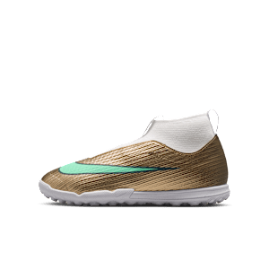 Chaussure de foot montante pour surface synthétique Nike Jr. Mercurial Superfly 11 Academy "Kylian Mbappé" pour pré-ado - Marron, vue 1