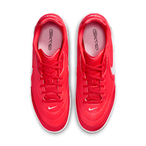 Chaussure de foot en salle coupe basse Nike Tiempo Streetgato - Rouge, vue 4
