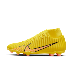 Chaussure de foot montante à crampons multi-surfaces Nike Mercurial Superfly 9 Club - Jaune, vue 1