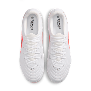 Chaussure de foot basse à crampons pour terrain gras Nike Tiempo Maestro Academy - Blanc, vue 4