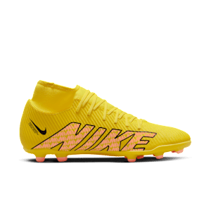 Chaussure de foot montante à crampons multi-surfaces Nike Mercurial Superfly 9 Club - Jaune, vue 3