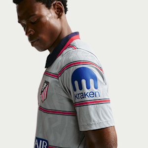 Maillot de foot Authentic Nike Aero-FIT Atlético Madrid 2026/27 Match 3e tenue pour homme - Gris, vue 2