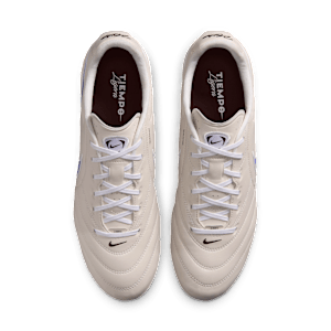 Chaussure de foot basse avec crampons pour terrain sec Nike Tiempo Ligera Pro - Blanc, vue 4