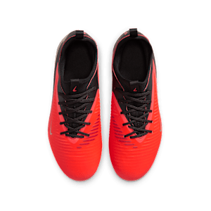 Chaussure de foot à crampons pour terrain synthétique Nike Jr. Phantom 6 Low Academy pour ado - Rouge, vue 4