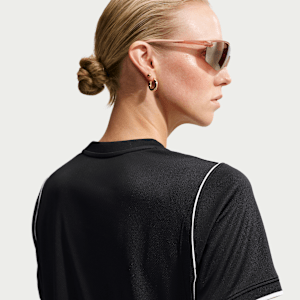 Haut de foot Replica Nike Dri-FIT Como Stadium Extérieur pour femme - Noir, vue 2