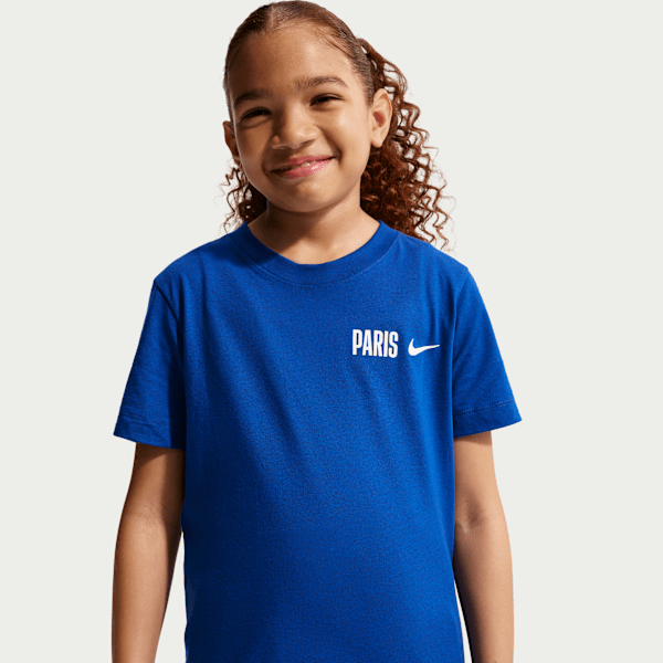 T-shirt Nike Football Paris Saint-Germain pour ado - Bleu