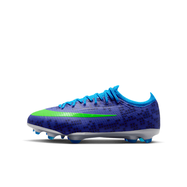 Chaussure de foot basse à crampons collection Nike Jr. Mercurial Vapor 17 Pro x LEGO® pour pré-ado - Bleu