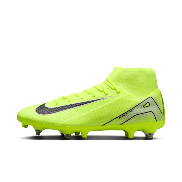 Chaussure de foot montante à crampons SG-Pro Nike Mercurial Superfly 10 Academy - Jaune