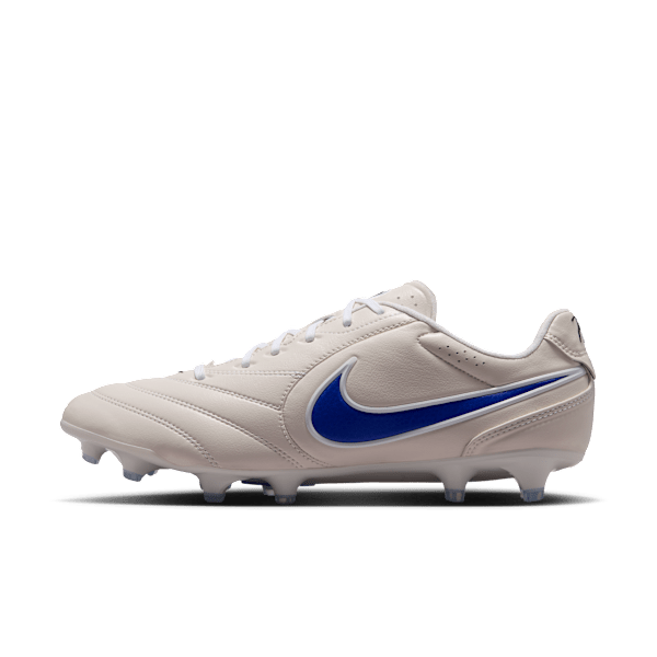Chaussure de foot basse avec crampons pour terrain sec Nike Tiempo Ligera Pro - Blanc