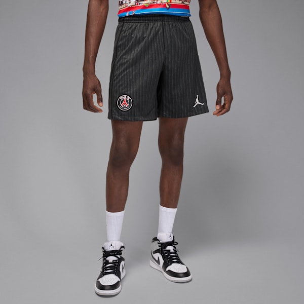 Short de foot Replica Jordan Dri-FIT Paris Saint-Germain 2025/26 Stadium 4e tenue pour homme - Noir